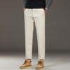 Playboy Men's Cropped Straight-Fit Casual Pants