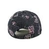 Women Jacquard Flower Cap Outdoor Sun Hat Denim Baseball Cap