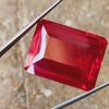 95 Cts Natural CERTIFIED Ruby Emerald Shape Red Rare Loose Gemstone
