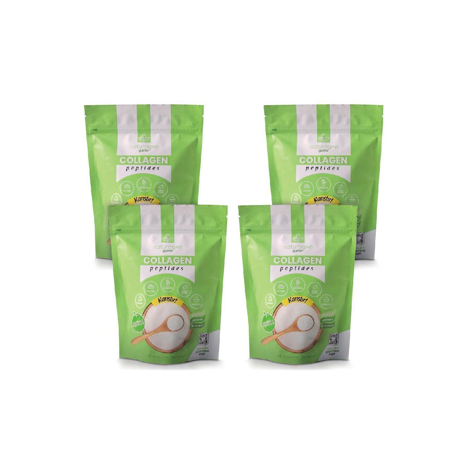 

Gourmet 100 %pure Collagen Peptides 150 G 4 Pack (4x150 G)