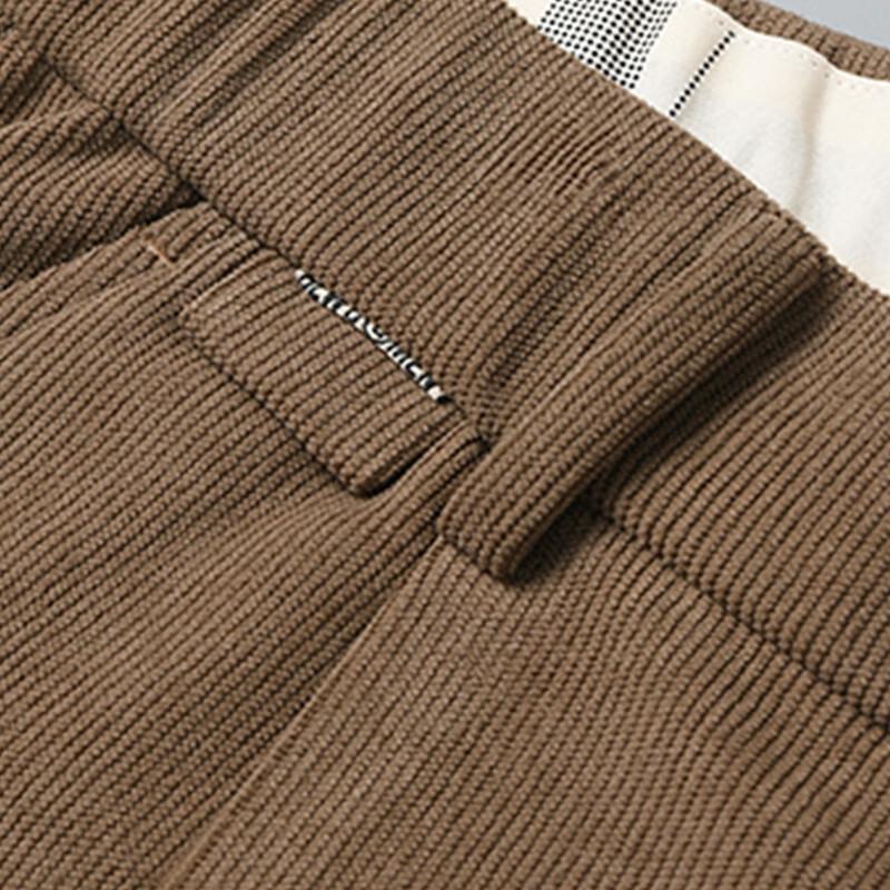 FIRS Men's Spring/Autumn Business Casual Straight-Leg Pants