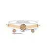 Indian Bollywood Traditional Faux Pearls Grand Designer Jewelry Choker Necklace Set in Antique Gold Tone for Women