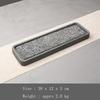 Rectangular Stone Tea-Tray Separable Natural Volcanic Rock Plate, Kung Fu Tea Set, Room, Home Decoration, Table, Office Decor
