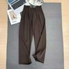 2026 Womens Wide Leg Straight Pants Breathable Loose Casual Sports Trousers