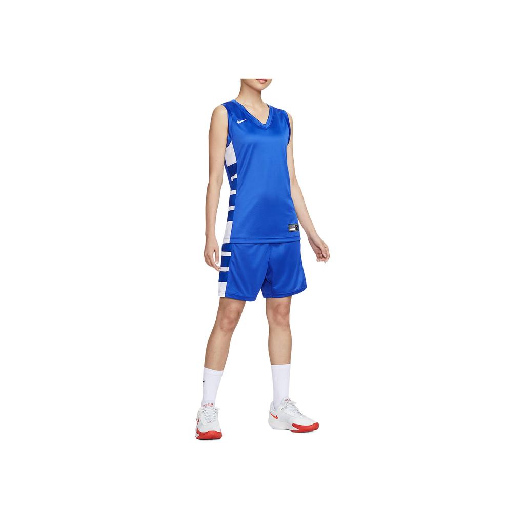 Nike Dri-Fit Fashion Comfortable Trendy Simple Quick-Dry Sports Shorts Women Shorts Team-Blue IO0003-449