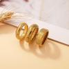 Elegant Gold-Plated Titanium Steel Ring for Women - Versatile Light Luxury Jewelry