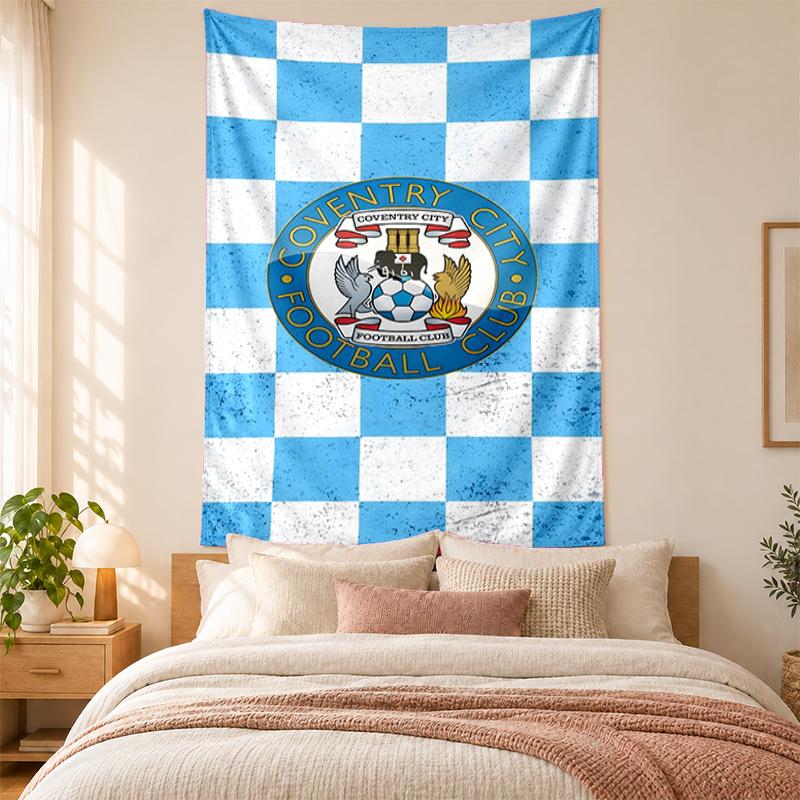 Coventry City F.C. Tapestry highquality for decorating living room bedroom dorm walls ideal as bedroom wallart orholiday gift