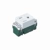 Panasonic Embedded Grounding Outlet Ceramic White WN1101CW