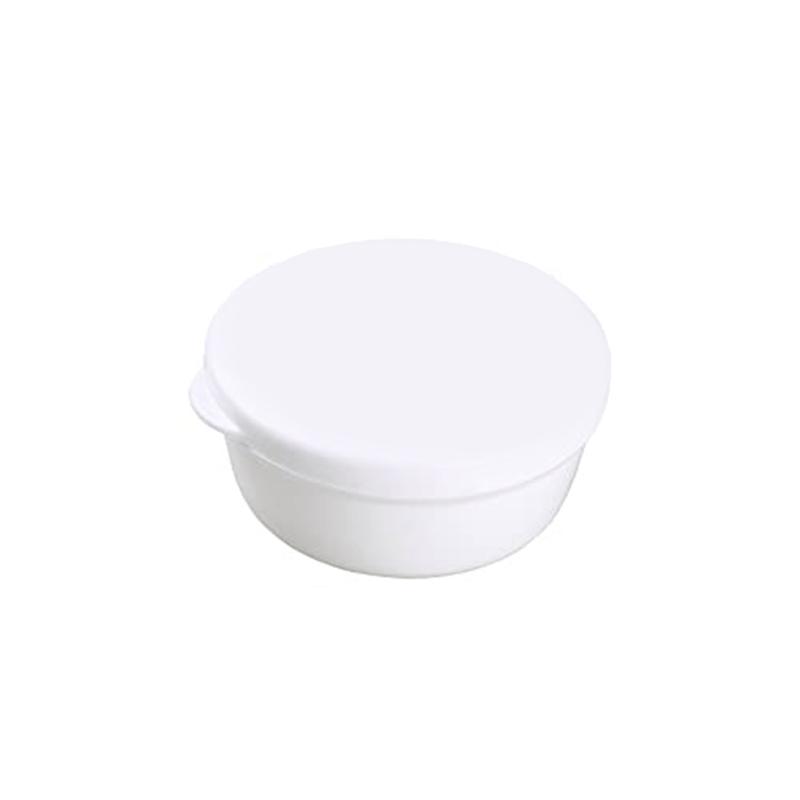 Creative Portable Sealed Soap Box Travel Soap Box Lid Compartment Round Soap Box Simple Bathroom Lid Drainage Soap Holder