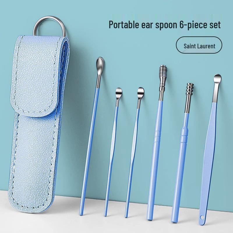 Professional Ear Pick Set: Spiral Ear Cleaning Tool for Adults & Home Use