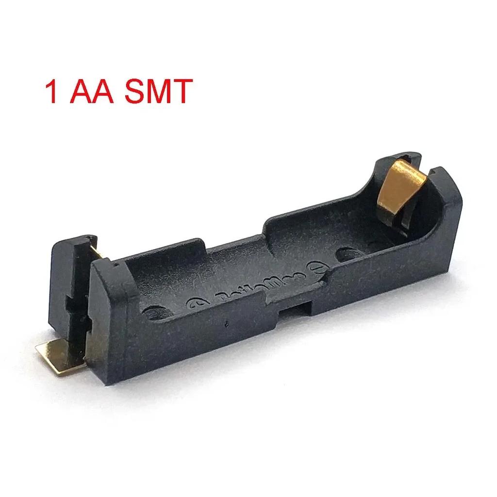 High Quality 1 2 3 AA Battery Box SMT SMD THM 1 2 3 AA Battery Holder Battery Box 14500