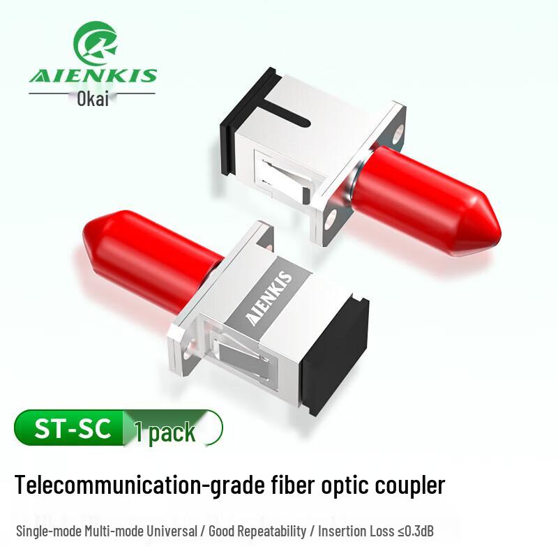 AIENKIS Telecom-Grade Fiber Optic Adapters