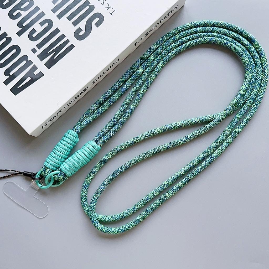 New Durable Twist Color Mobile Phone Universal Lanyard Diagonal Long Rope Shoulder Strap Neck Multi-Purpose Anti-Loss Rope