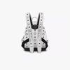 MCM Stark Mini Unisex Visetos Studded Backpack
