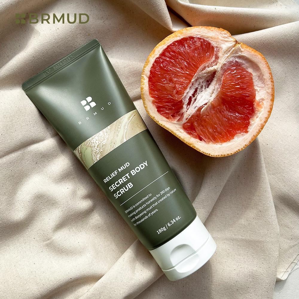 BRMUD Очищающий грязевой скраб для тела SEACRET 180г