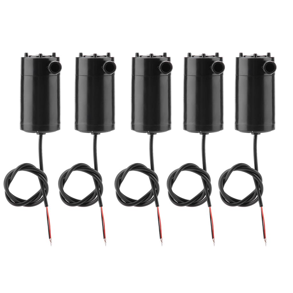 5 pcsset DC 3V 5V Mini Water Pump Submersible for Fish Tank Fountain Aquarium