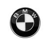 1pcs 74mm 82mm Black White Car Emblem Front Hood Rear Trunk Badge for BMW E46 E39 E38 E90 E60 E92 E93 X1 X3 X2 X5 djbf00