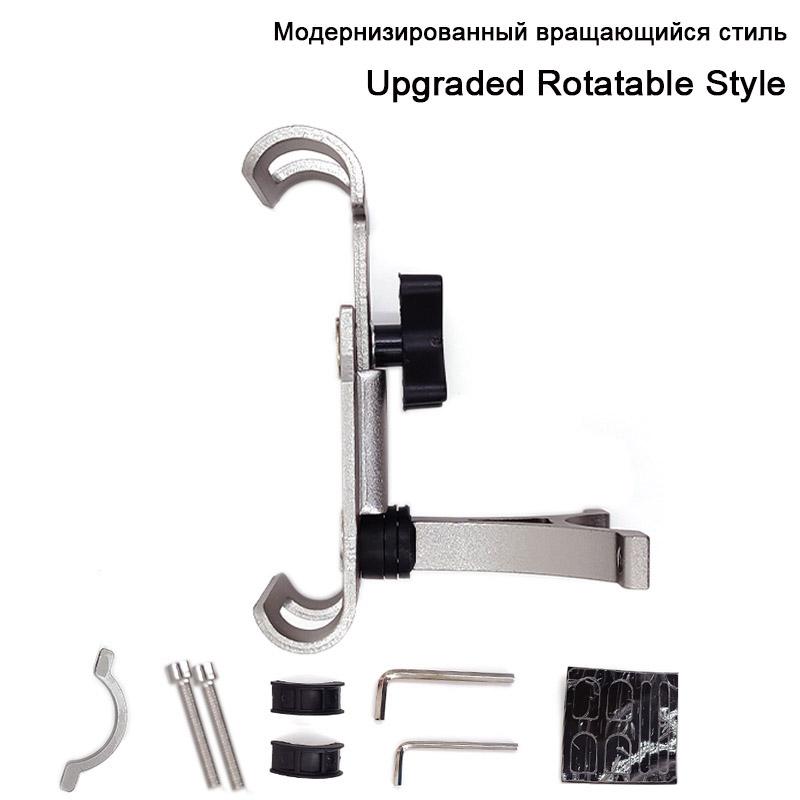 360 Rotate Bike Cycling Phone Holder Aluminum Moto Phone Holder Adjustable Universal Bicycle Mobile Phone Handlebar Mount Stand