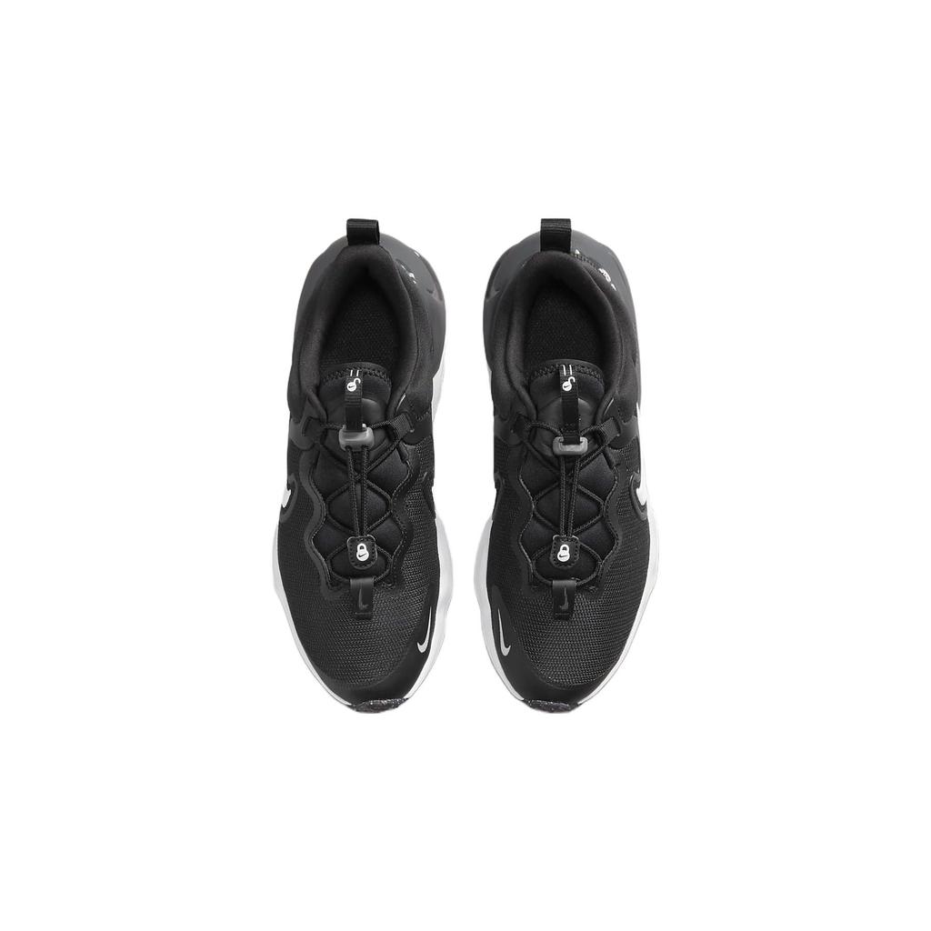 Nike Run Flow Durable Low-Top Kids Running Shoes Kids Running Shoes Black White DR0472-001