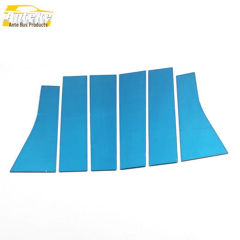 Landwind X8 Window Trim: Stainless Steel Anti-Scratch Bright Strips for Body & Glass