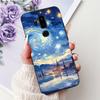 Para LG G7 ThinQ Funda Silicona Negra Gato Lindo Flores de Moda Trasera Pintada Genial Para LG G7ThinQ Funda de Teléfono LMG710EM
