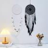 Bohemian Feather Wall Decor - Handcrafted Macrame Hanging for Home, Nursery or Office