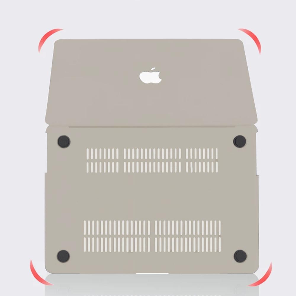 Case for Macbook Pro 14.2 A2442, HardShell, Beige
