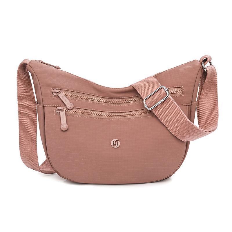 Crossbody Shoulder Bag New Women's Nylon Cloth Fashion Casual Bag Multi-layer Large-capacity Medium Mother Bag