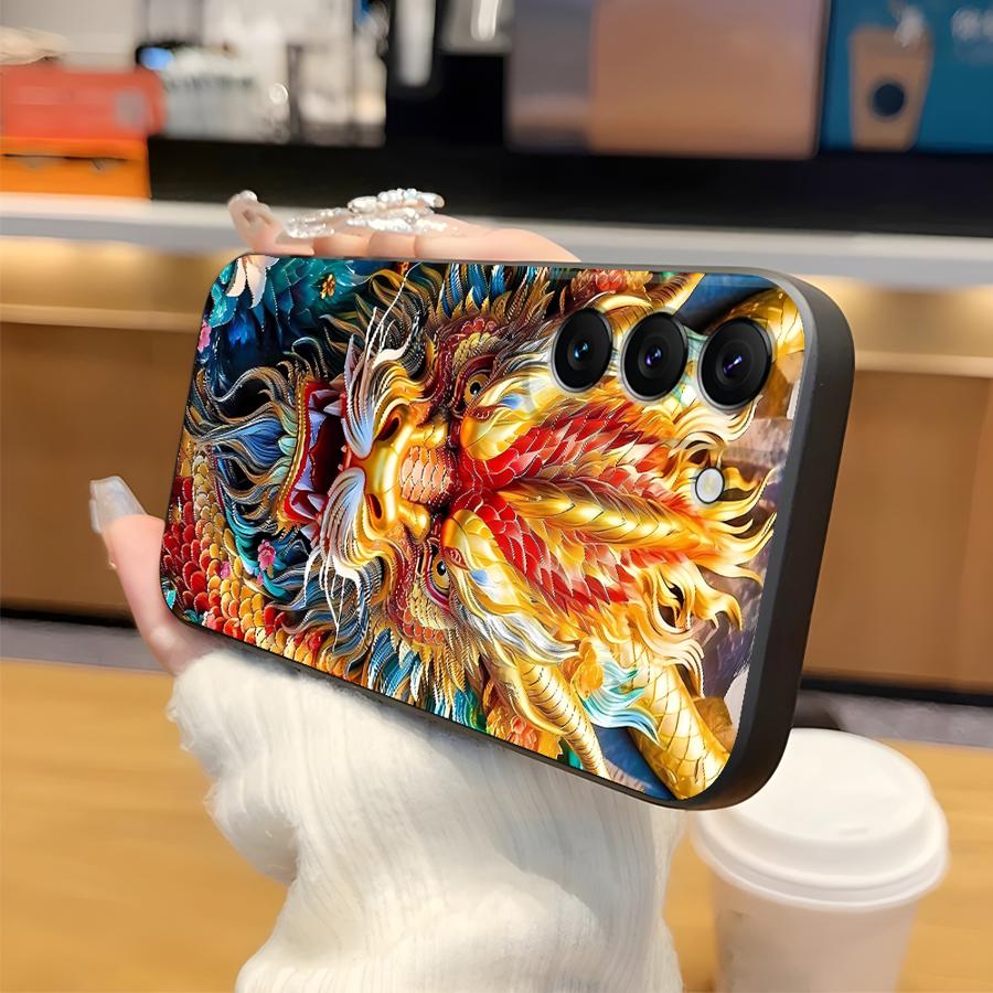 Cool Dragon Funda Phone Cover Case for Samsung Galaxy S26 Ultra S23 Note 20 8 9 10 S21 FE S25 Plus S10 S9 S20 Ultra S24