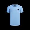 Blue Comfortable Fabric Straight Cut Micro Logo Casual Minimalist Knit T-Shirt Men Tops 7X000454-AF16548-U9315