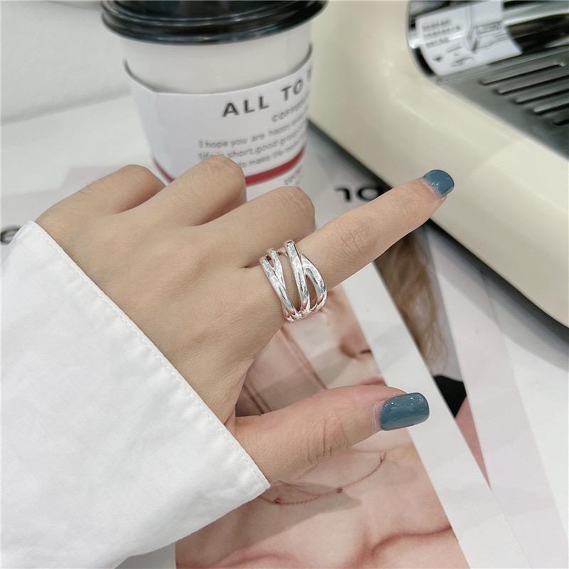 Xiaomi 925 Sterling Silver Rings for Women Men Couple Minimalist Handmade Simple Interware Ring Party Jewelry Gift Prevent Allergy