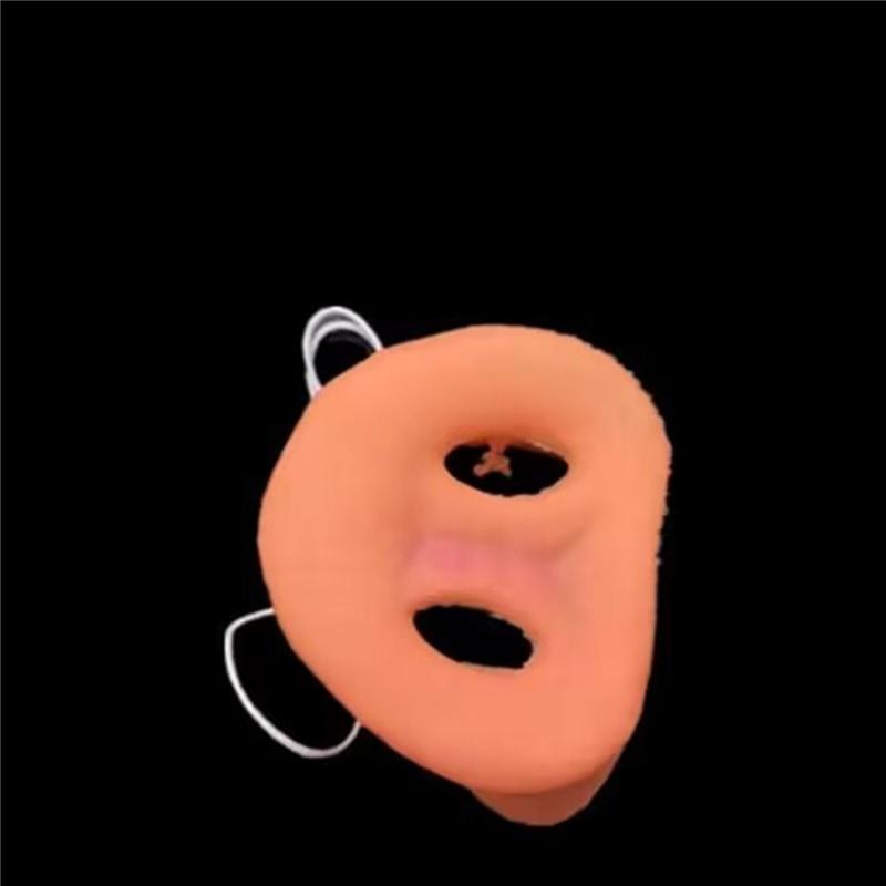2 Pezzi Naso di Maiale Gadget Muso di Maiale Maschera Cosplay con Elastico per Bambini Adulti Forniture per Feste di Halloween Compleanno