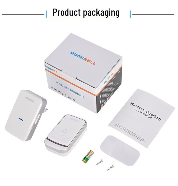 Smart Wireless Electronic Music Doorbell, Long-Distance Range