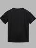 MenS Halloween Trick or Treat Graphic TShirt  Black Casual Short Sleeve Tee with JackOLantern  Cat Design
