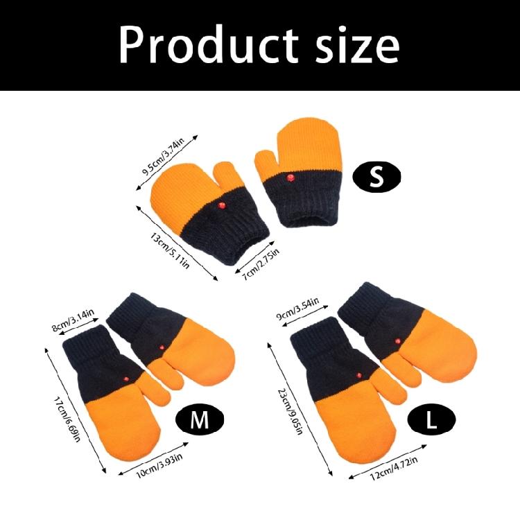 Thickened Winter Mittens All Hand Protection Knit Gloves Geese Design Gloves Handwear All Age Outdoor Activity Essential