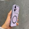 Upgraded Big Lens Protection Case for OPPO A5 Pro 4G/5G,A3 Pro 5G Luxury Leather Casing with Magnetic Ring