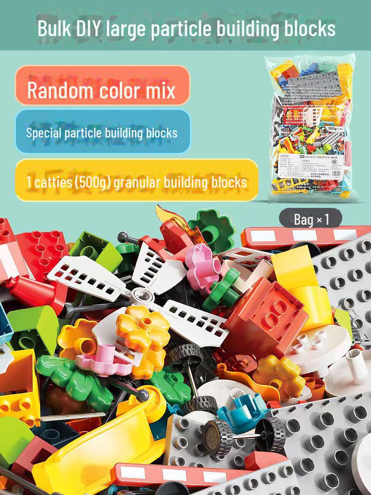 Bausteine in großen Mengen für Kinder – kompatibel mit Lego, mit Tiermotiven, große Partikel