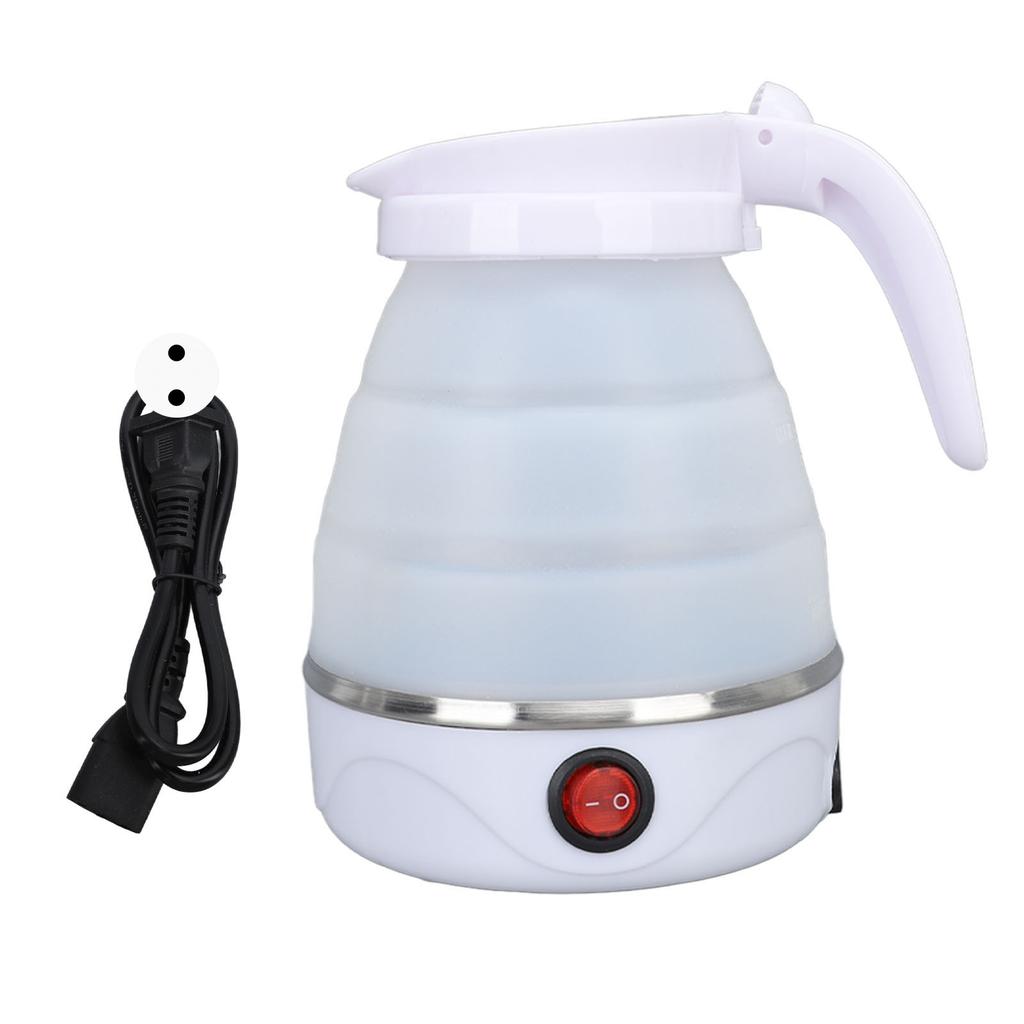 0,6 L Klapp Elektrische Wasserkocher 600W Faltbare Wasser Kessel Tragbare Silikon Elektrische Wasserkocher für
