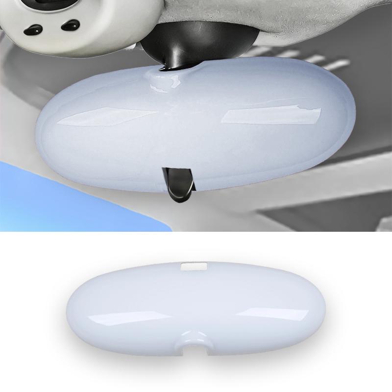 ABS Plastic Car Rear View Mirror Cover For MINI Cooper R50 R52 R53 2000-2004 Rearview Mirror Shell Car Decoration Accessories