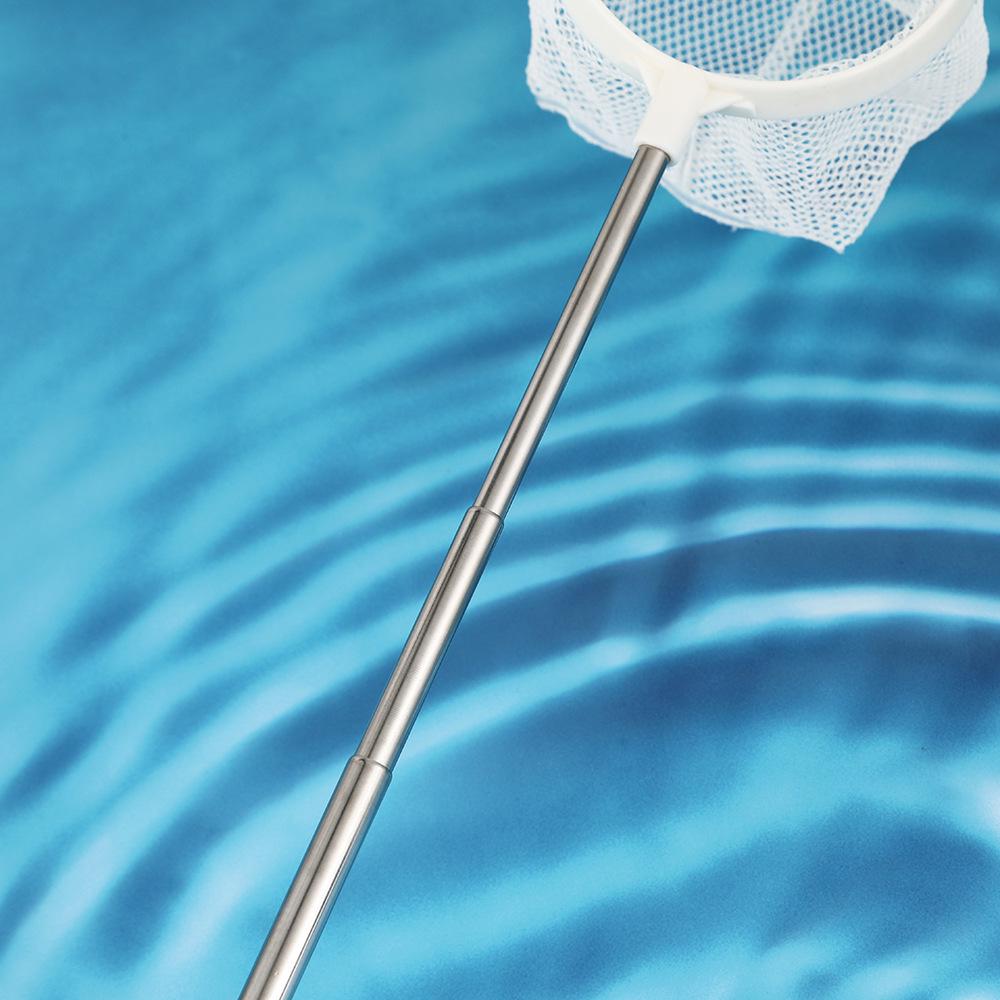 Stainless Steel Retractable Fish Tank Net for Small Ornamental Fish - Square & Round 3D Design