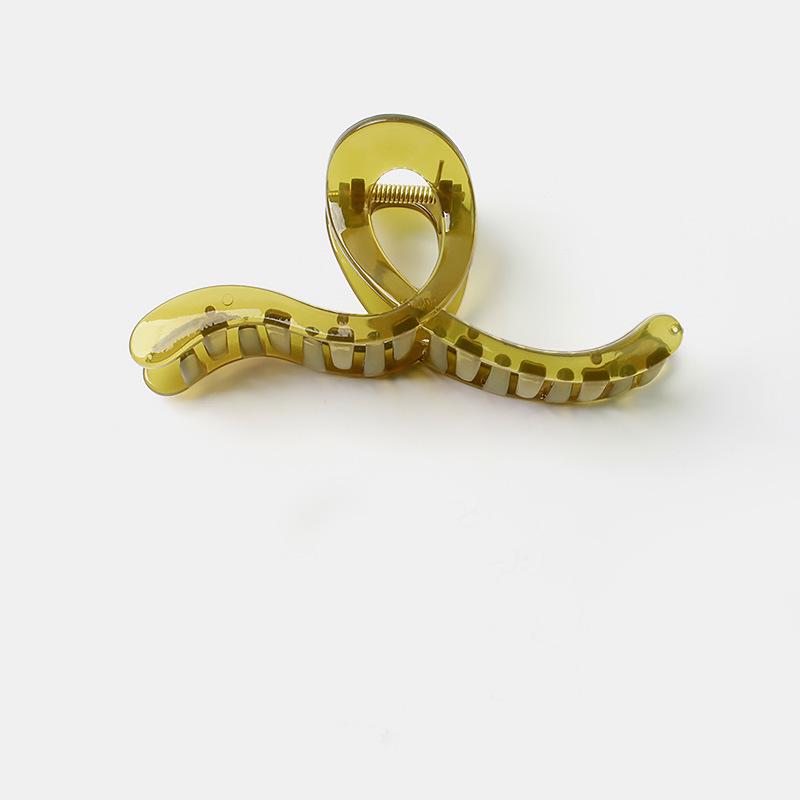 Großer französischer Retro-Klammer-Haarclip für elegante Damenfrisuren.