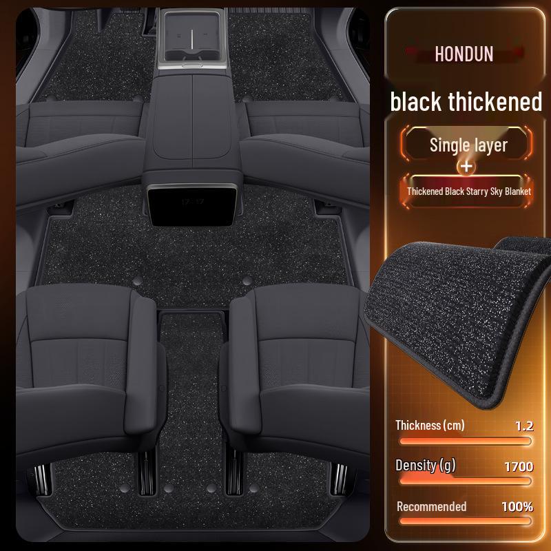LeDao L90 Floor Mats TPE 2025 Model for Six-Seater & Seven-Seater Cars - Custom Interior Carpet Mats