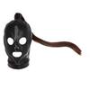 Slave Bdsm Bondage Head Mask PU Leather Hood SM Role Playing Game Erotic Party Mask Fetish Open Mouth and Eye Gimp Adult Sex Toy