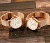 SOUE Pair Watch Classics Pair Watch Pair Couple 38mm Size Stainless Steel Belt Mesh Band Pink Gold Ivory Dial [SOUE] Women's Men's