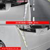 FOR New Alphard 30 Series and Vellfire 30 Series Custom Rear Taillight Lower Pillar Bright Taillight Trim Stainless Specially Designed for the New and