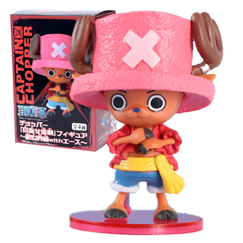8CM Tony Tony Chopper Cosplay Figure Anime ONE PIECE Sanji Usopp Portgas D Ace Golf Model Toy Gift Collection Ornaments PVC
