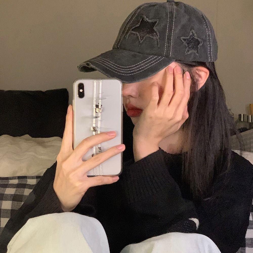 

Шляпа для мужчин, хлопковая для женщин, блестящая шляпа в корейском стиле, бейсбольная кепка со звездой, кепка с козырьком, шляпа Snapback