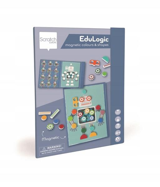Magnetic Robot Puzzles In Different Shapes and Colors.