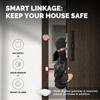 Tuya ZigBee Smart Window Door Gate Sensor Detector, Smart Home Security Alarm System Smart Life Tuya App Wireless Remote Control