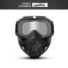 Full Face Motorcycle Helmet Goggles: Windproof, Sandproof, UV Protection